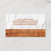 豆のコーヒーカップ 名刺 (裏面)