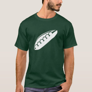 豆のピクトグラムのTシャツ Tシャツ