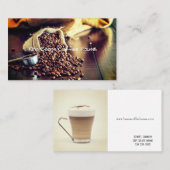 豆の喫茶店 名刺 (正面/裏面)