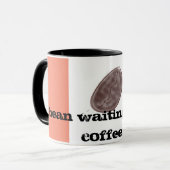 豆の待ちマグカップ マグカップ (正面左)