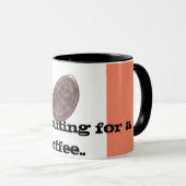 豆の待ちマグカップ マグカップ (正面右)