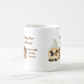 豆の格言とバッグでコーヒーの準備 コーヒーマグカップ (中央)