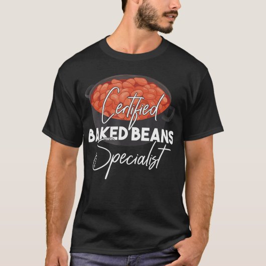 豆の焼いた専門家 – 全国焼いた豆の日 Tシャツ (正面)