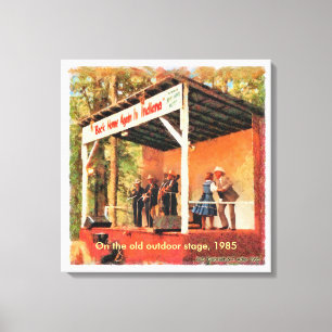 豆の花Canvas 1985年 キャンバスプリント