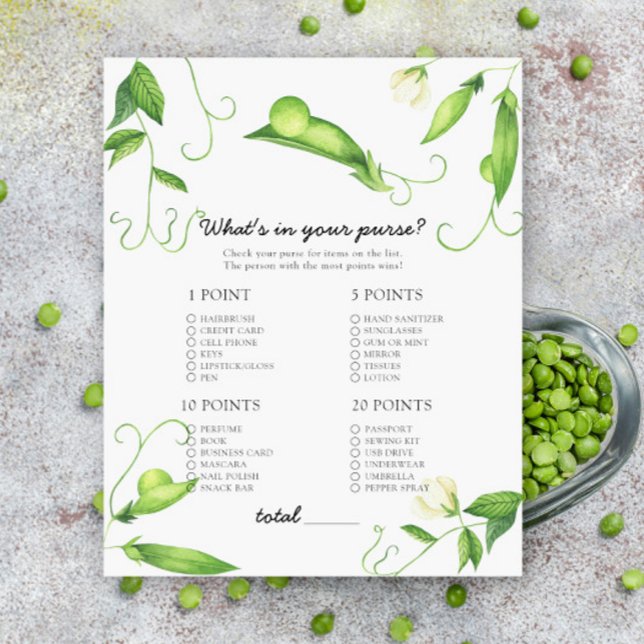 豆の赤ちゃんシャワー – あなたの財布の中に何がある (クリエイターアップロード済み)