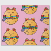 豆の追加 ラッピングペーパー (フラット)