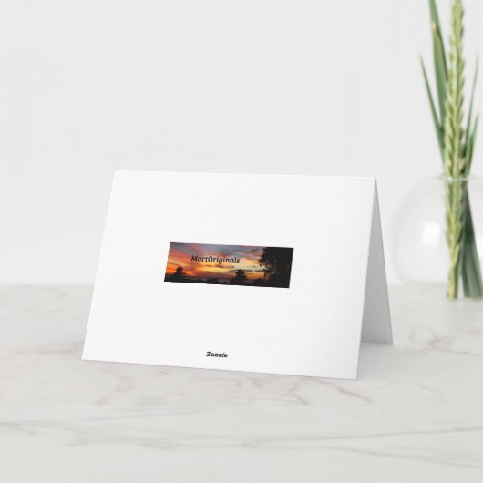 豆は私のものだ!グリーティングカード カード (裏面)