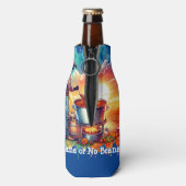 豆またはNo Beans Chili料理カウボーイ1 ボトルクーラー (ボトル裏面)