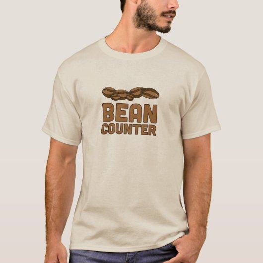 豆カウンター Tシャツ (正面)