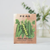 豆シードパケット ポストカード (スタンド正面)