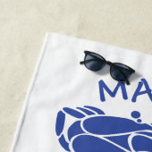 豆ビーチタオル ビーチタオル (インサイチュ)