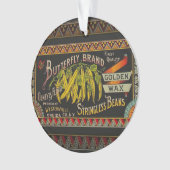 豆ラベル野菜国 オーナメント (正面)