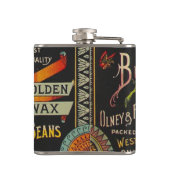 豆ラベル野菜国 フラスク (裏面)