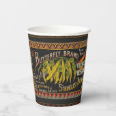 豆ラベル野菜国 紙コップ (裏面)