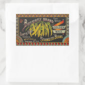 豆ラベル野菜国 長方形シール (バッグ)