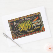 豆ラベル野菜国 長方形シール (封筒)