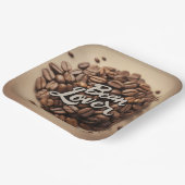 豆好きコーヒー豆の美学 ペーパープレート (傾斜あり)