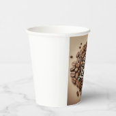 豆好きコーヒー豆 紙コップ (右)