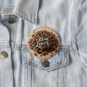 豆好きコーヒー豆 缶バッジ (インサイチュ)