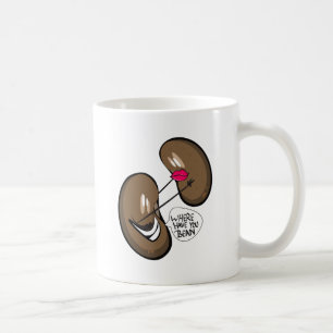 豆愛しゃれ コーヒーマグカップ