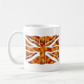 豆焼いたイギリス コーヒーマグカップ (左)