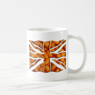 豆焼いたイギリス コーヒーマグカップ