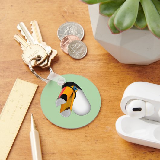 豆缶 –  キーホルダー (デスク)