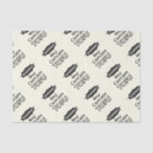 豆腐おもしろいをテーマにしたティッシュペーパー 薄葉紙 (正面)