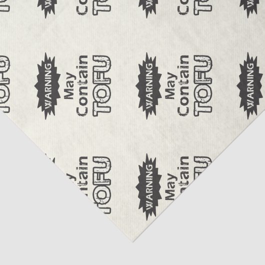 豆腐おもしろいをテーマにしたティッシュペーパー 薄葉紙 (詳細)