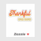 豆腐に感謝 シール (シート)