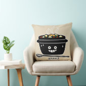 豆腐のシチュースープSundubuの韓国のぴりっとする柔らかいjjigae クッション (椅子)