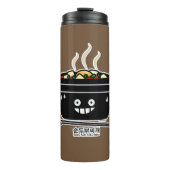 豆腐のシチュースープSundubuの韓国のぴりっとする柔らかいjjigae タンブラー (正面)