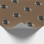 豆腐のシチュースープSundubuの韓国のぴりっとする柔らかいjjigae ラッピングペーパー (角)