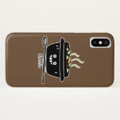 豆腐のシチュースープSundubuの韓国のぴりっとする柔らかいjjigae Case-Mate iPhoneケース (裏面(横))