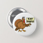豆腐を食べて下さい 缶バッジ (正面&裏面)