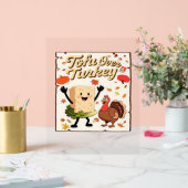 豆腐オーバークラシックターキーTシャツ アクリルサイン (ウェディング)