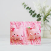 豆腐バニープルシエ版 ポストカード (スタンド正面)