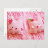 豆腐バニープルシエ版 ポストカード (正面/裏面)