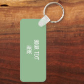 豆腐ポップ・アートの製食品包装 キーホルダー (裏面)