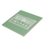 豆腐ポップ・アートの製食品包装 タイル (側面)