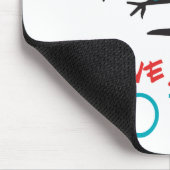 豆腐ユーモアのあるデザイン マウスパッド (コーナー)