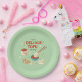 豆腐料理 ペーパープレート (パーティー)