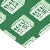 豆腐日本のの書立方体 ショートテーブルランナー (コーナー)