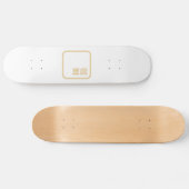 豆腐豆腐 ~日本の漢字/ハン中国のジキャラクター スケートボード (横)