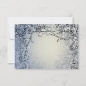 豆電球の青く風変わりな保存日付 セーブザデート (裏面)