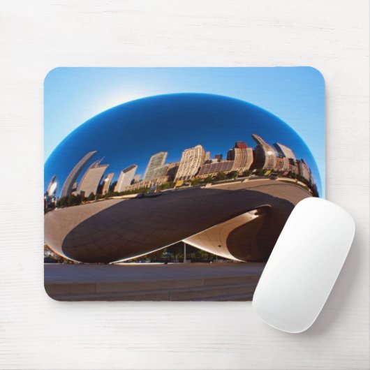 豆、シカゴ マウスパッド (マウス)