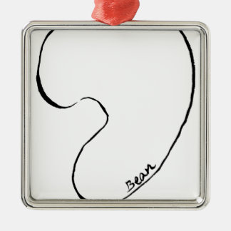 豆 メタルオーナメント