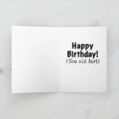 豆、豆、楽しいフルーツ カード (内部)