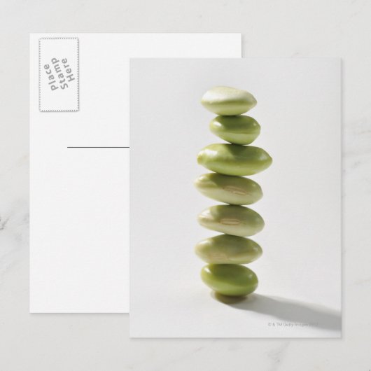 豆、食品 ポストカード (正面/裏面)