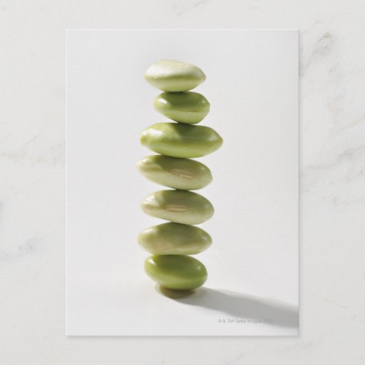 豆、食品 ポストカード (正面)